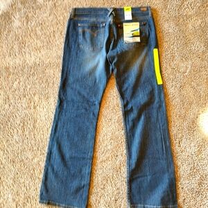 DKNY Ludlow Jeans 14L Super Low Rise, Long Slim Leg, Boot Cut, Zipper Fly 14L